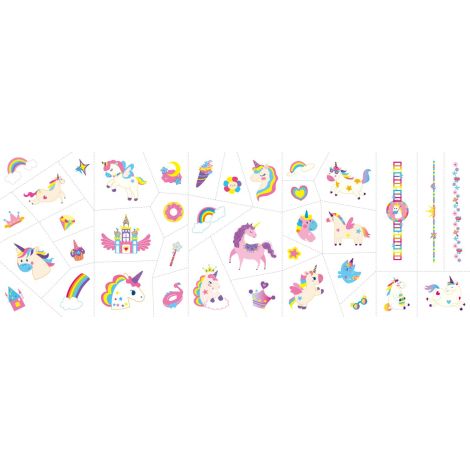 Avenir Stickere Unghii Unicorni - 260+ Autocolante - imagine 3