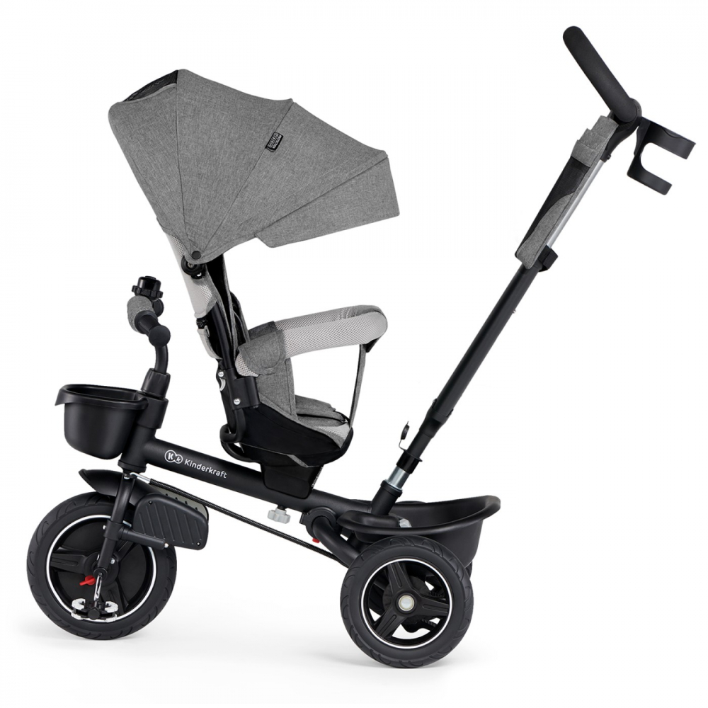 Tricicleta Kinderkraft Spinstep 5 in 1 Grey - imagine 13