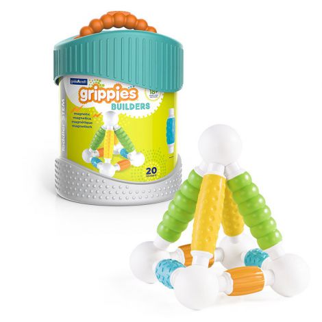 Grippies Builders 20 piese - Set magnetic Guidecraft