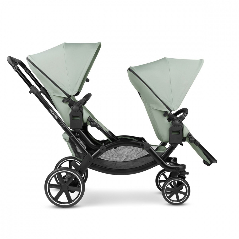 ABC Design Zoom Pine - Cărucior Gemeni Ergonomic - imagine 7