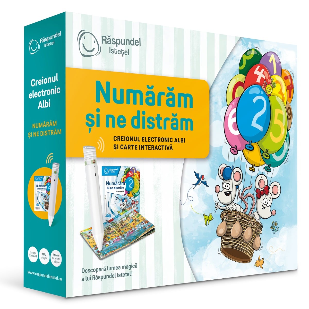 Raspundel Istetel - Carte Interactiva | Invata sa Numeri