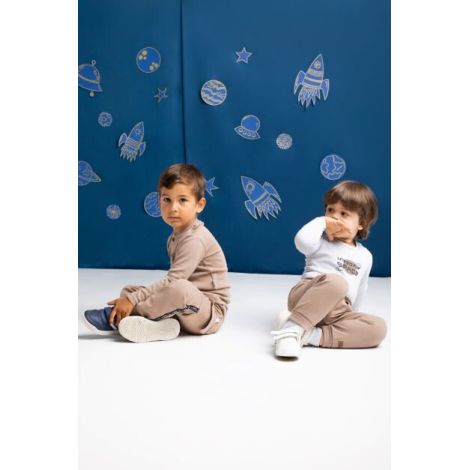 Body Nicol Gri 100% Bumbac Oeko-Tex - imagine 2