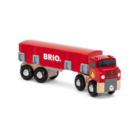 Camion cu Cherestea Brio 33657 | Jucărie Lemn - imagine 5