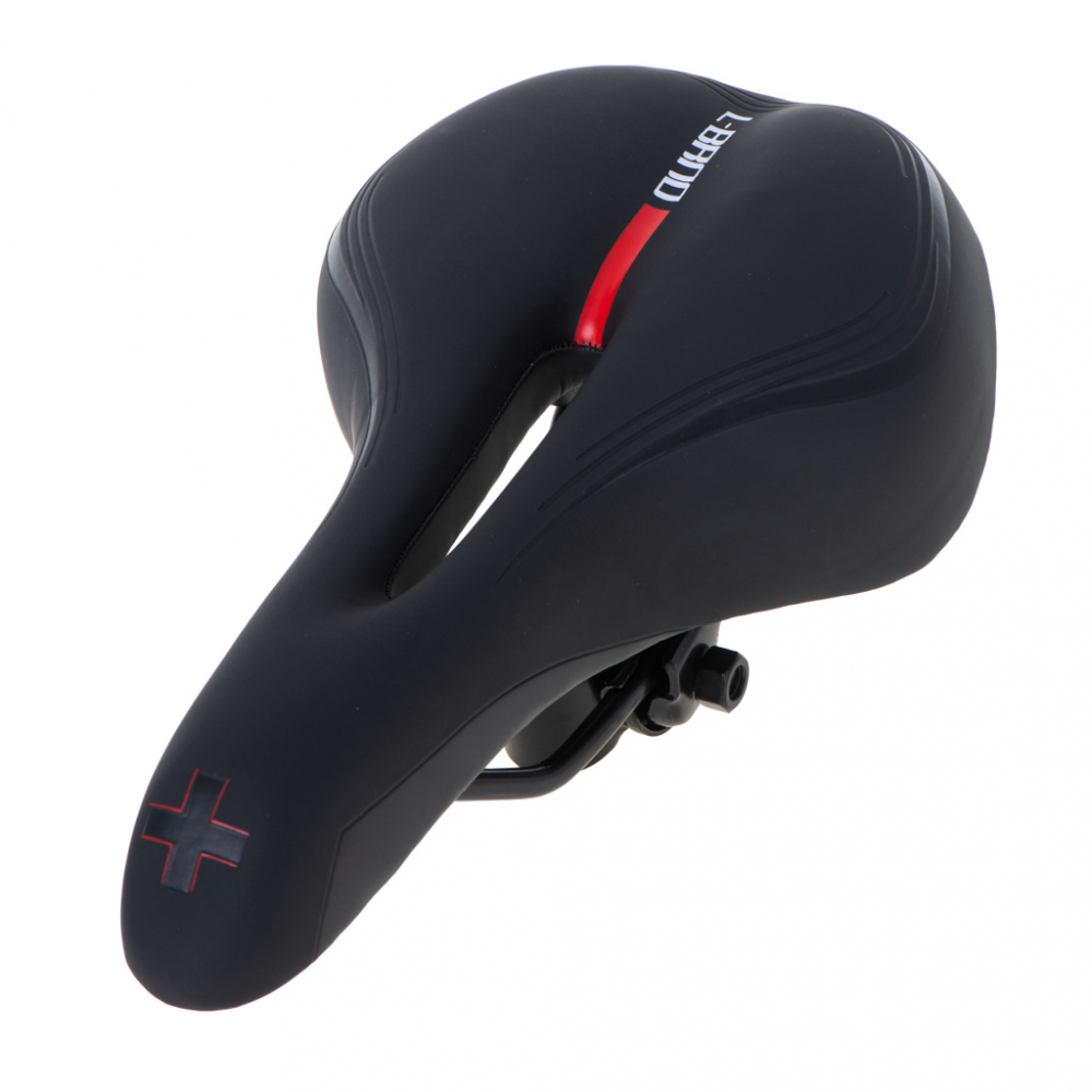 Șa Bicicletă Ergonomică Ikonka, Poliuretan, Negru - imagine 8