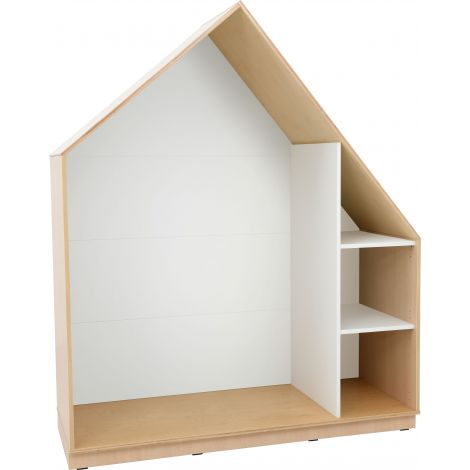 Dulap Quadro Casuta Alb Moje Bambino | Depozitare
