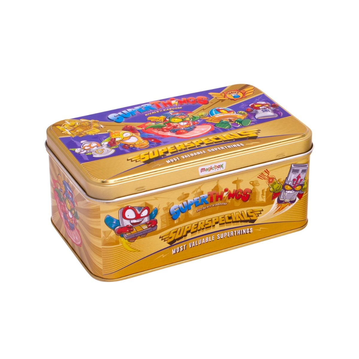 Set SuperThings S5 Cutie Metalică | Figurine Rare