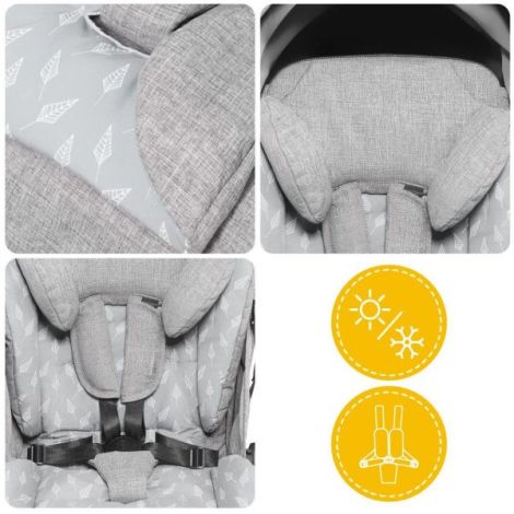 Skiddou Mell - Carucior ultracompact pentru calatorii - imagine 10