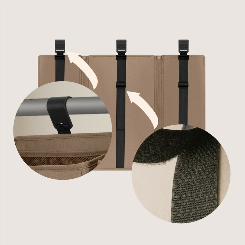 Organizator Lionelo Sidepocket L, 3 compartimente - imagine 5