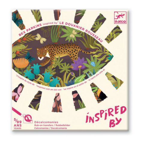 Transfer Artistic Djeco Le Douanier Rousseau - imagine 2