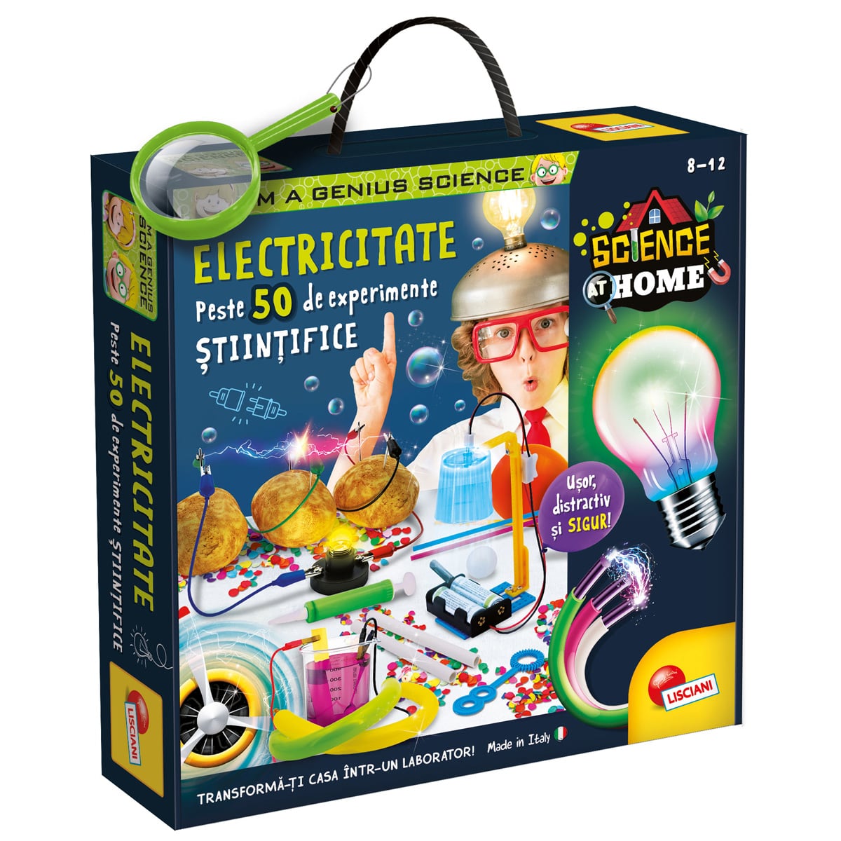 Set de Știință Lisciani Electricitatea - Experimente Educative