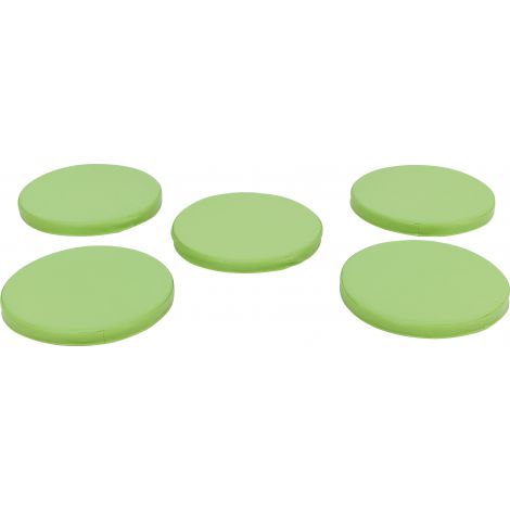 Set 5 Perne Rotunde 35 cm Verde Moje Bambino - imagine 3