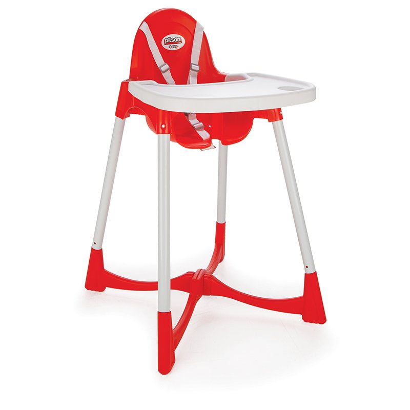Scaun de Masa Pilsan Practical Chair Red - imagine 3