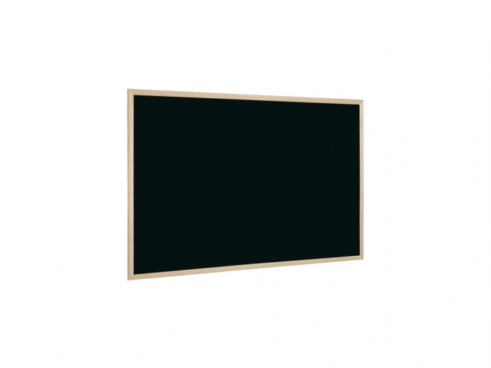 Tabla Neagra 40x30 cm, Rama Lemn, Bi-silque
