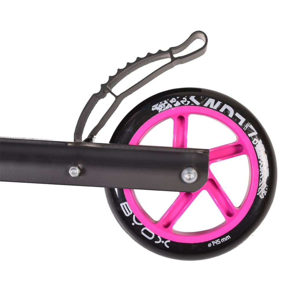 Trotineta Pliabilă Byox Pink, Aluminiu, Reglabilă - imagine 2