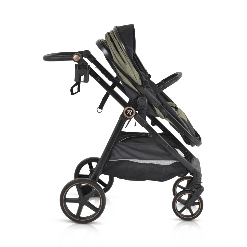 Carucior Moni Tokyo 2in1 Green, Pana la 22kg