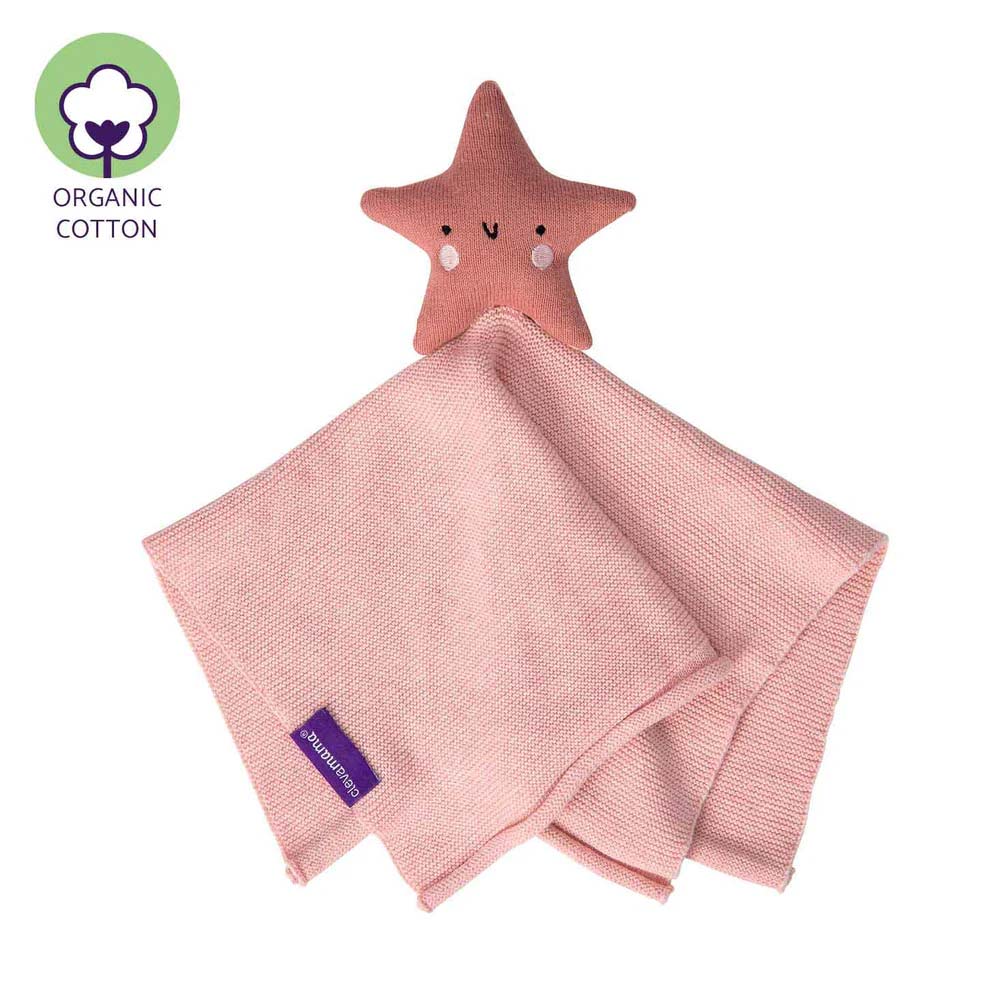 Paturica Clevamama Organic Star, Tactilă - imagine 3