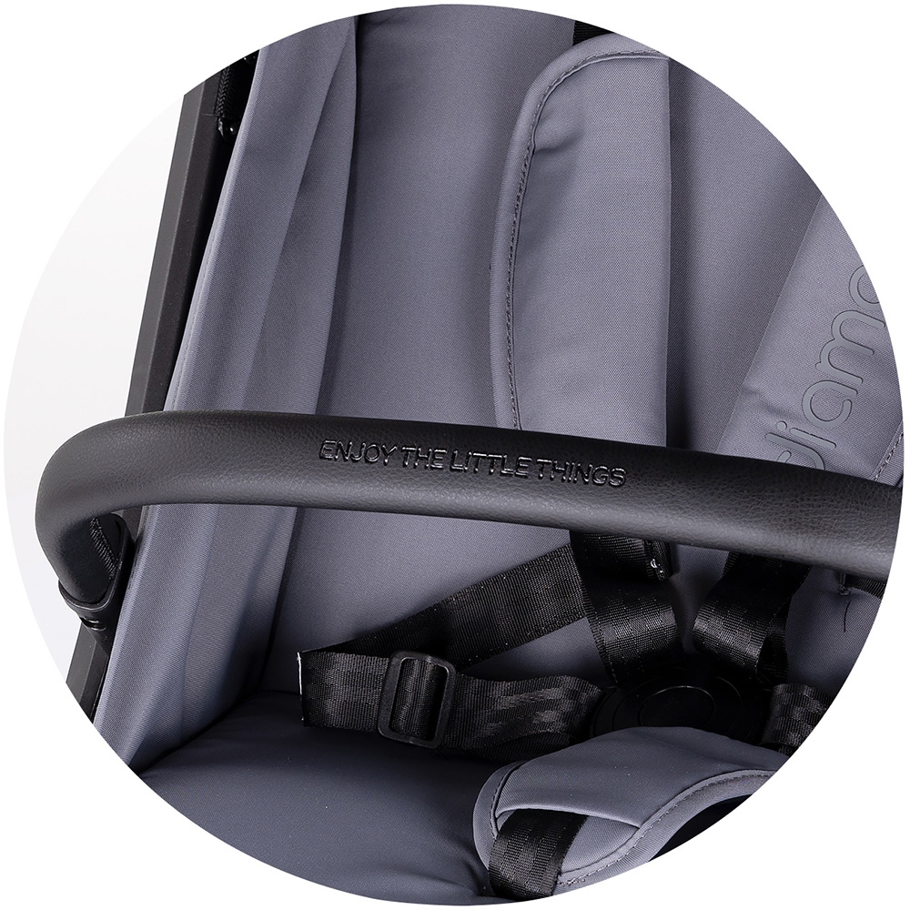 Carucior Chipolino Diamond Grey, Cadru Aluminiu - imagine 9