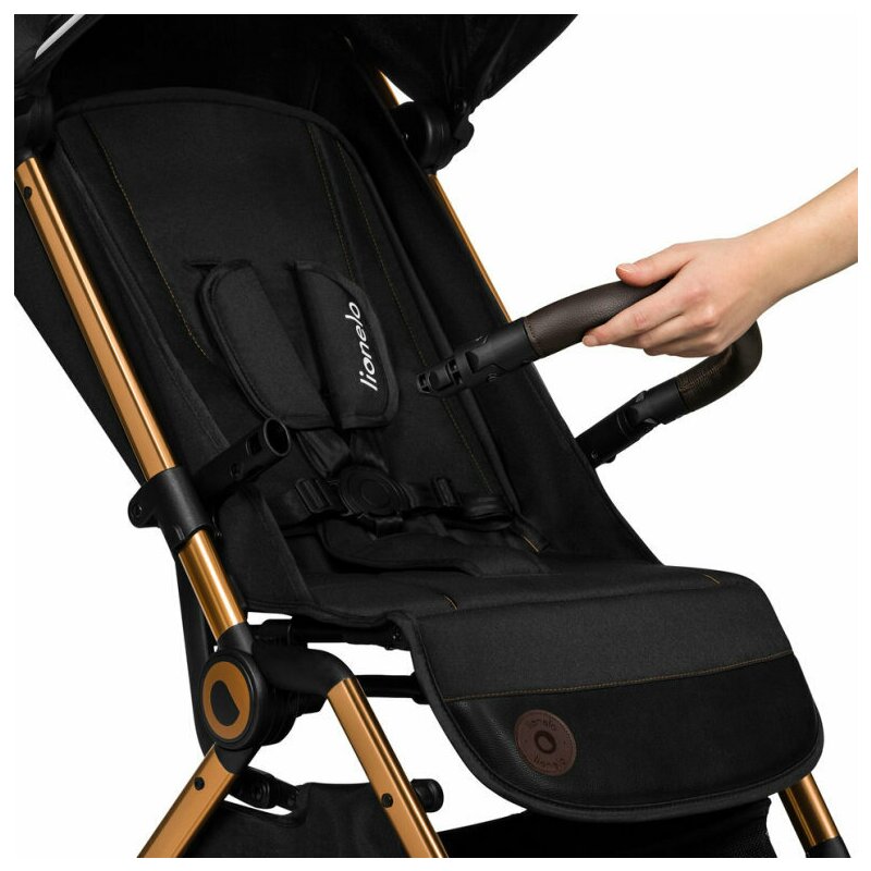 Carucior Sport Lionelo Cloe, Pliabil Compact, Black Onyx - imagine 3