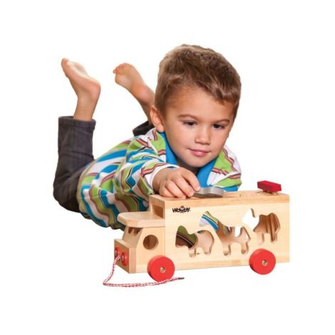 Woodyland Camion Sortare Forme Lemn - imagine 3