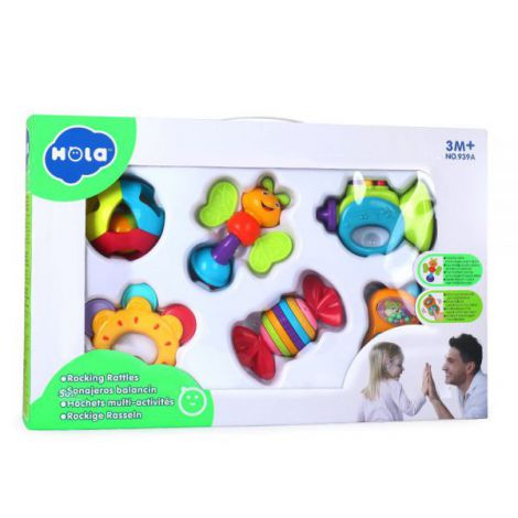 Set 6 Zornaitoare Hola Bebe