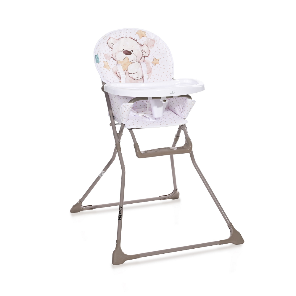 Scaun de Masa Lorelli Cookie White Teddy - imagine 2