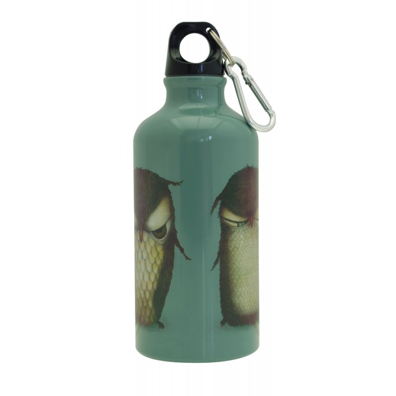Recipient Apă Grumpy Owl, 500ml, Aluminiu