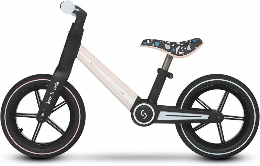 Bicicleta Skiddou Ronny Keep Pink 12 inch Pliabila - imagine 5