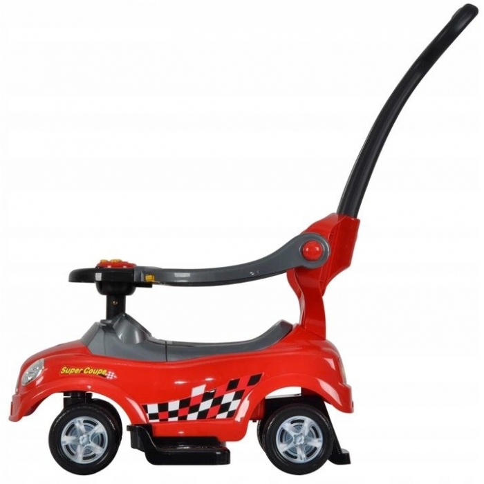 Masinuta Ecotoys Mini Cooper 321 Rosu, 1-3 Ani - imagine 3