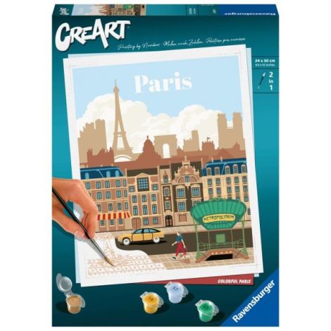 Ravensburger CreArt Paris - Pictura Relaxanta
