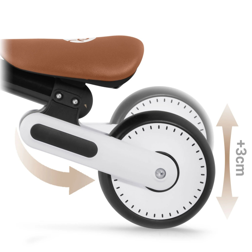 Bicicleta Echilibru Nukido Negru | Dezvoltare Copii - imagine 3