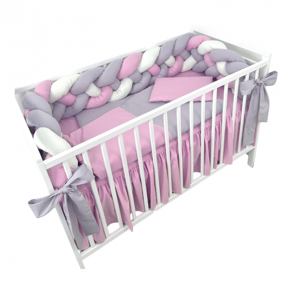 Lenjerie Pat Bebe 120x60 Deseda cu Aparatoare