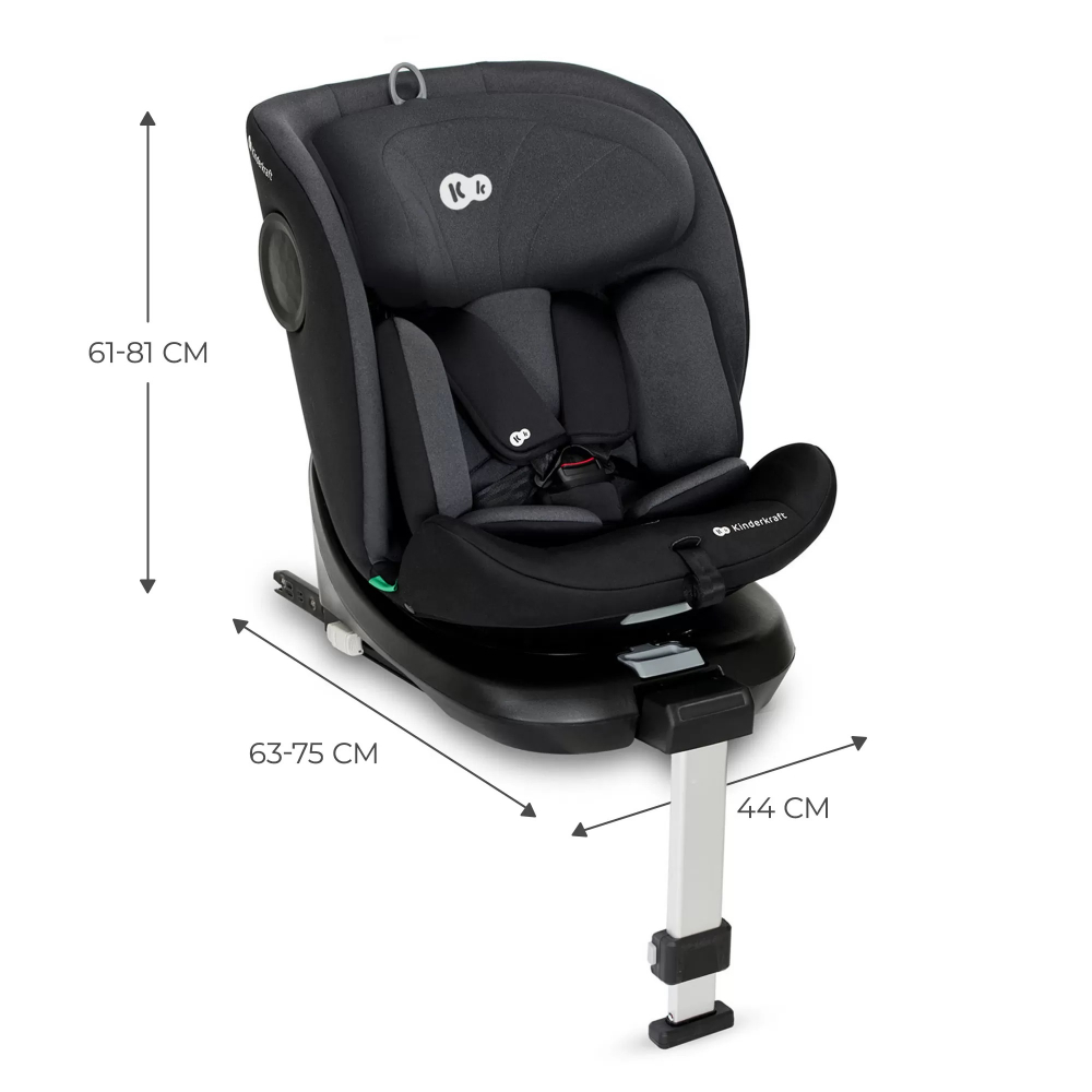 Scaun auto Kinderkraft I-360 i-Size 0-12 ani - imagine 8