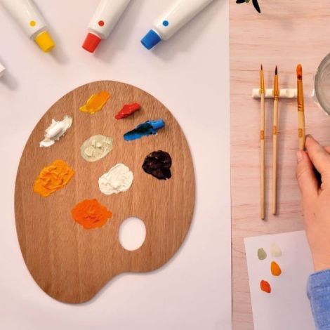Atelier Pictură Flori Djeco - Relaxare Creativă - imagine 5