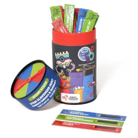 Joc STEM Smart Sticks Chalk & Chuckles