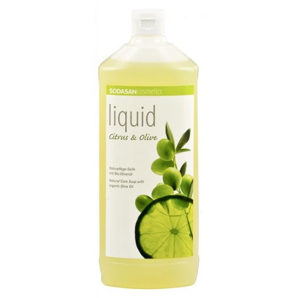 Sodasan Gel de Dus Bio Citrice & Masline 1L