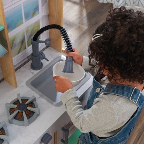 Bucătărie de Joacă KidKraft Lemn Natural - imagine 6