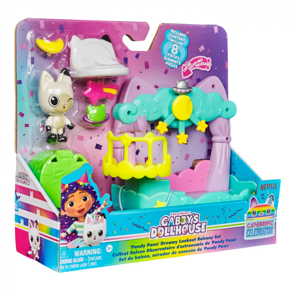 Set Balcon Gabby Pandy Paws Spin Master