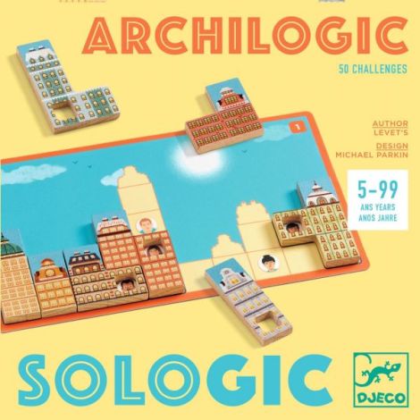Joc Logic Archilogic Djeco - Puzle Arhitectură