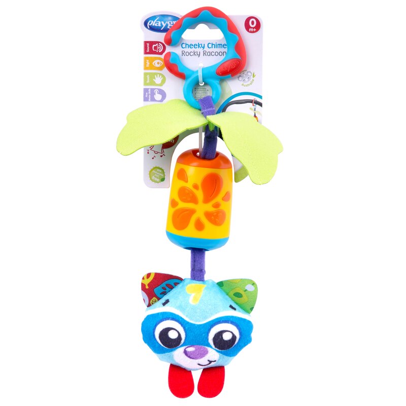 Jucărie Playgro Rocky Racoon pentru Carucior - imagine 3