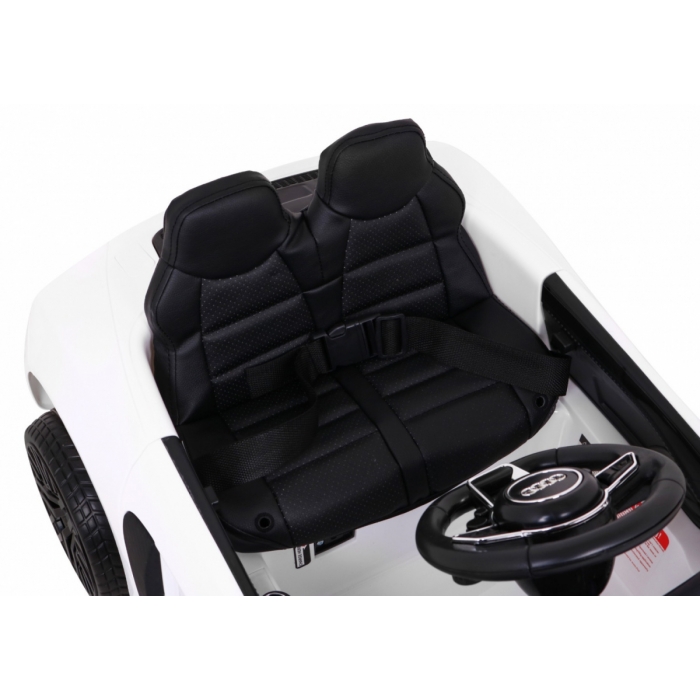 Mașinuță Electrică Audi R8 Alb 70W cu Telecomandă - imagine 2