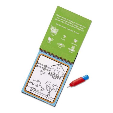 Set 4 Carnete Colorat Apă Magica Melissa & Doug - imagine 4