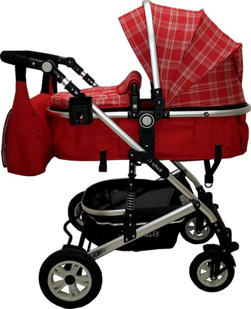 Baby Care Pro 531 Carucior 3-in-1 Rosu