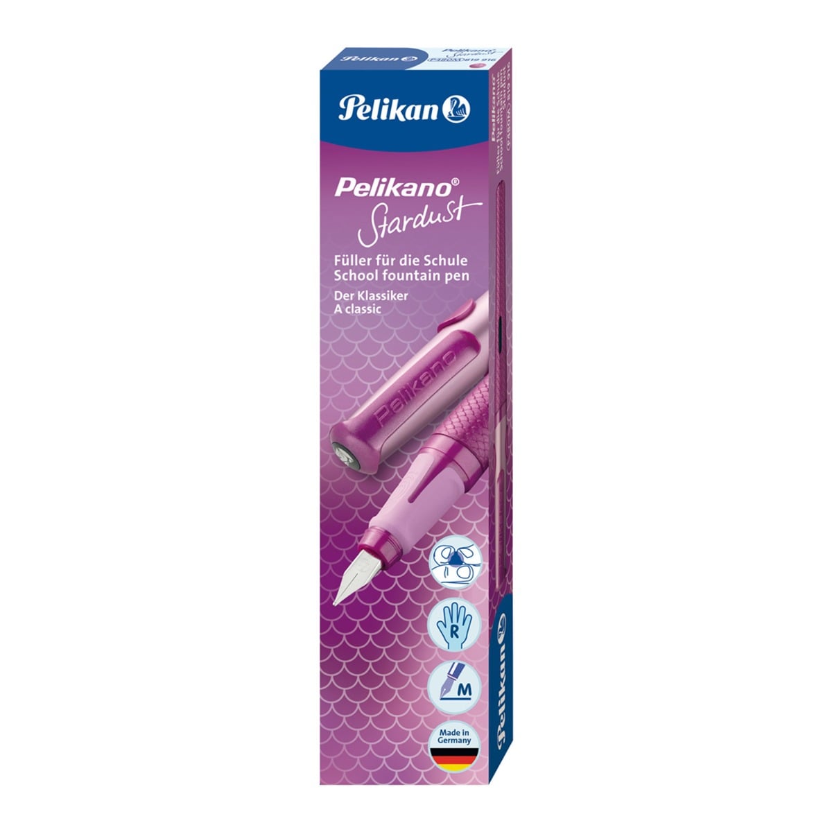 Stilou Pelikano Stardust Mov, Grip Ergonomic