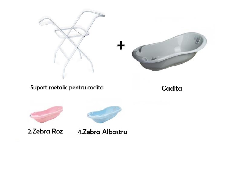 Suport metalic și cadită MyKids 100 cm