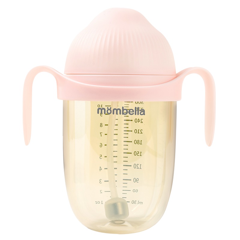 Biberon Anticolici Mombella 300ml PPSU, Roz