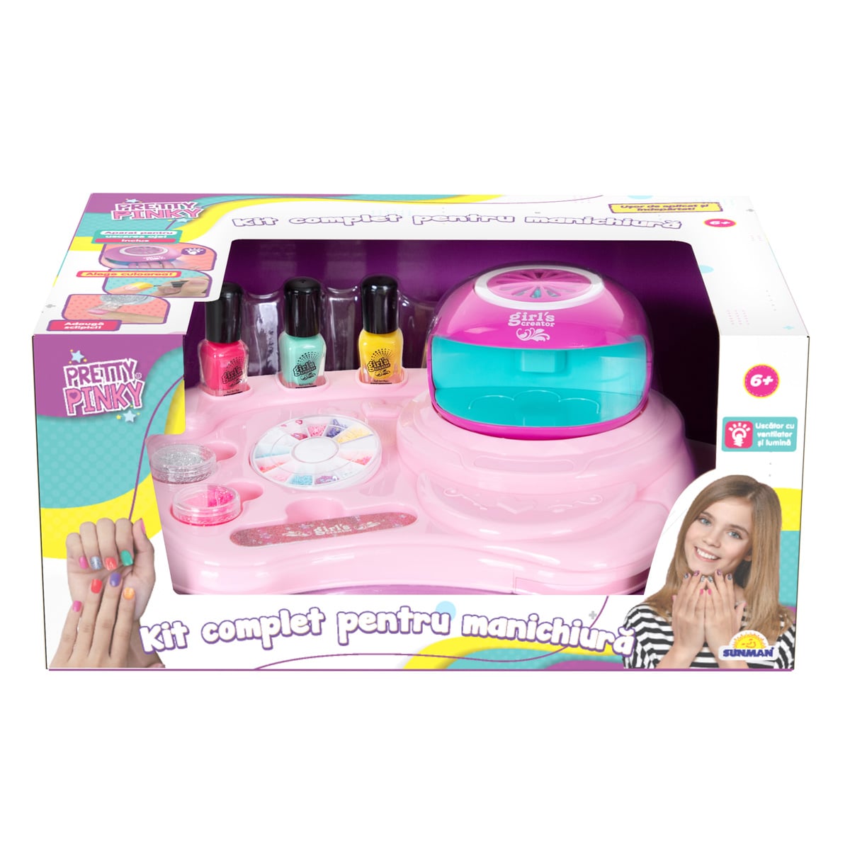 Set Manichiura Pretty Pinky Nail Art Studio