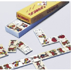 Joc Domino cu animăluţe Goki, lemn