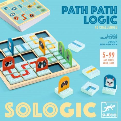 Joc Logica Djeco Path Path Logic - Educativ Divertisment - imagine 2