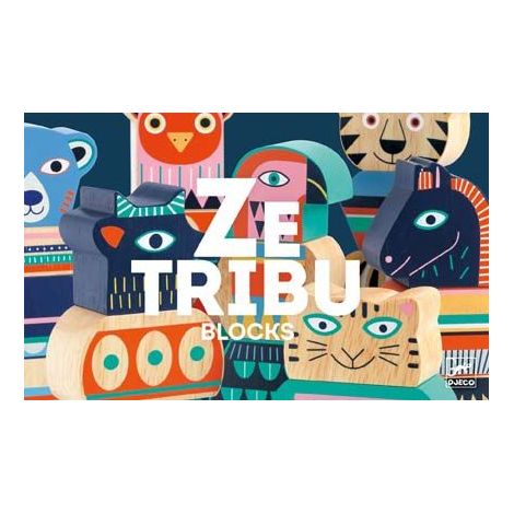 Zetribu Djeco - Figurine lemn totemuri - imagine 2