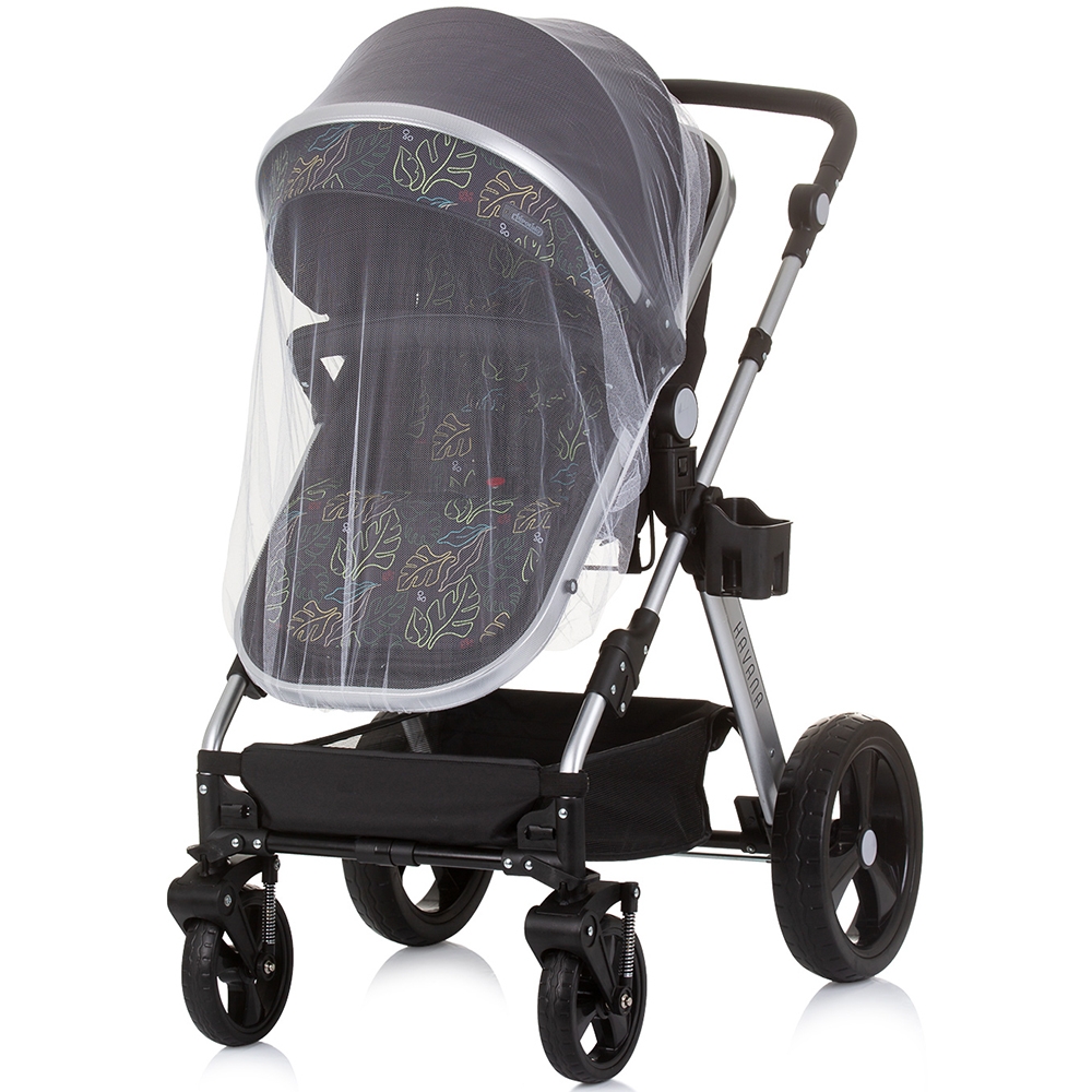 Carucior Chipolino Havana 2 in 1, Obsidian Leaves - imagine 5